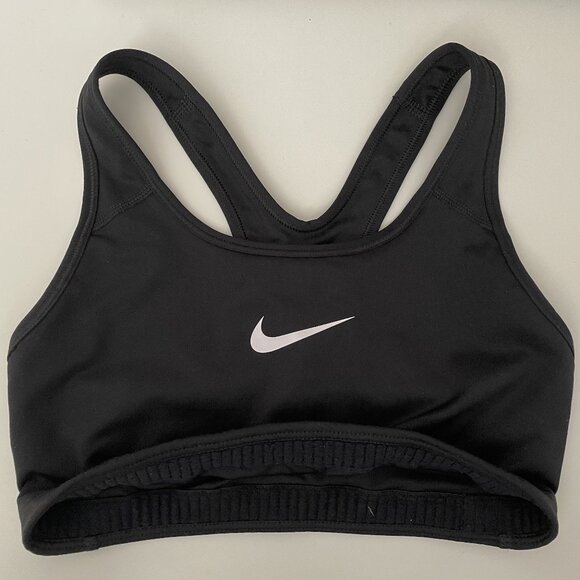 Lot of 2 Nike Dri-Fit Racerback Sports Bras - Small, Black/White - Picture 6 of 6